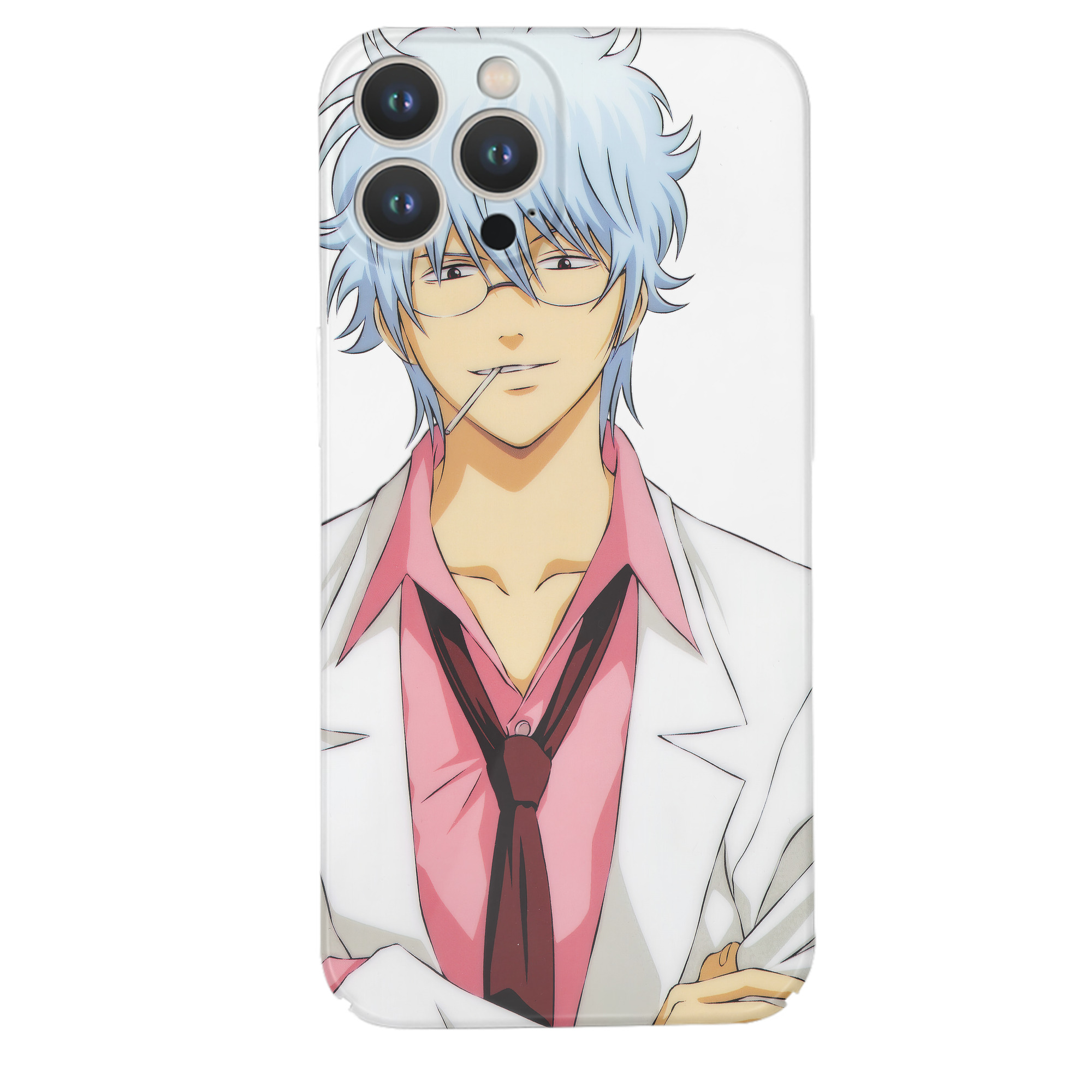 （画像用） ぎんたま 坂田銀時（さかたぎんとき） 神楽 志村新八（しむら しんぱち） GINTAMA Sakata Gintoki Kagura Shimura Shinpachi 【iPhone 14シリーズ対応】ハードケース
